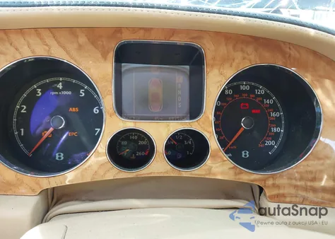 2007 Bentley Continental z USA, uszkodzony, nr VIN SCBDR33W47C044202